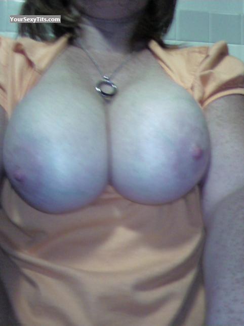 Tit Flash: My Very Big Tits (Selfie) - Usedtobefun from United States